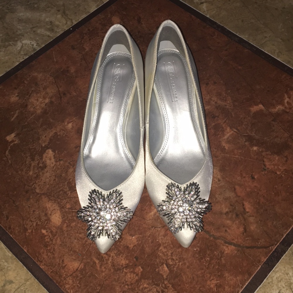 ASOS white heels - 9